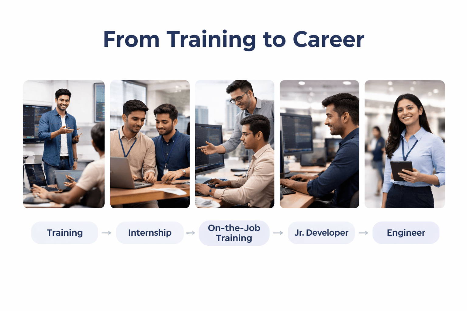 Career path: Training to Engineer